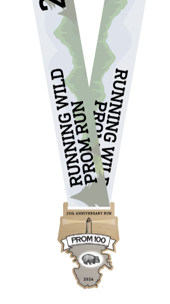 Prom 25th Anniversary Run medallion